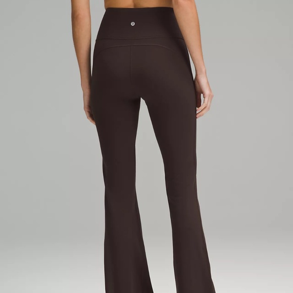 Groove Super-High-Rise Nulu Flared Pants Asia Fit, Espresso - Picture 2 of 3